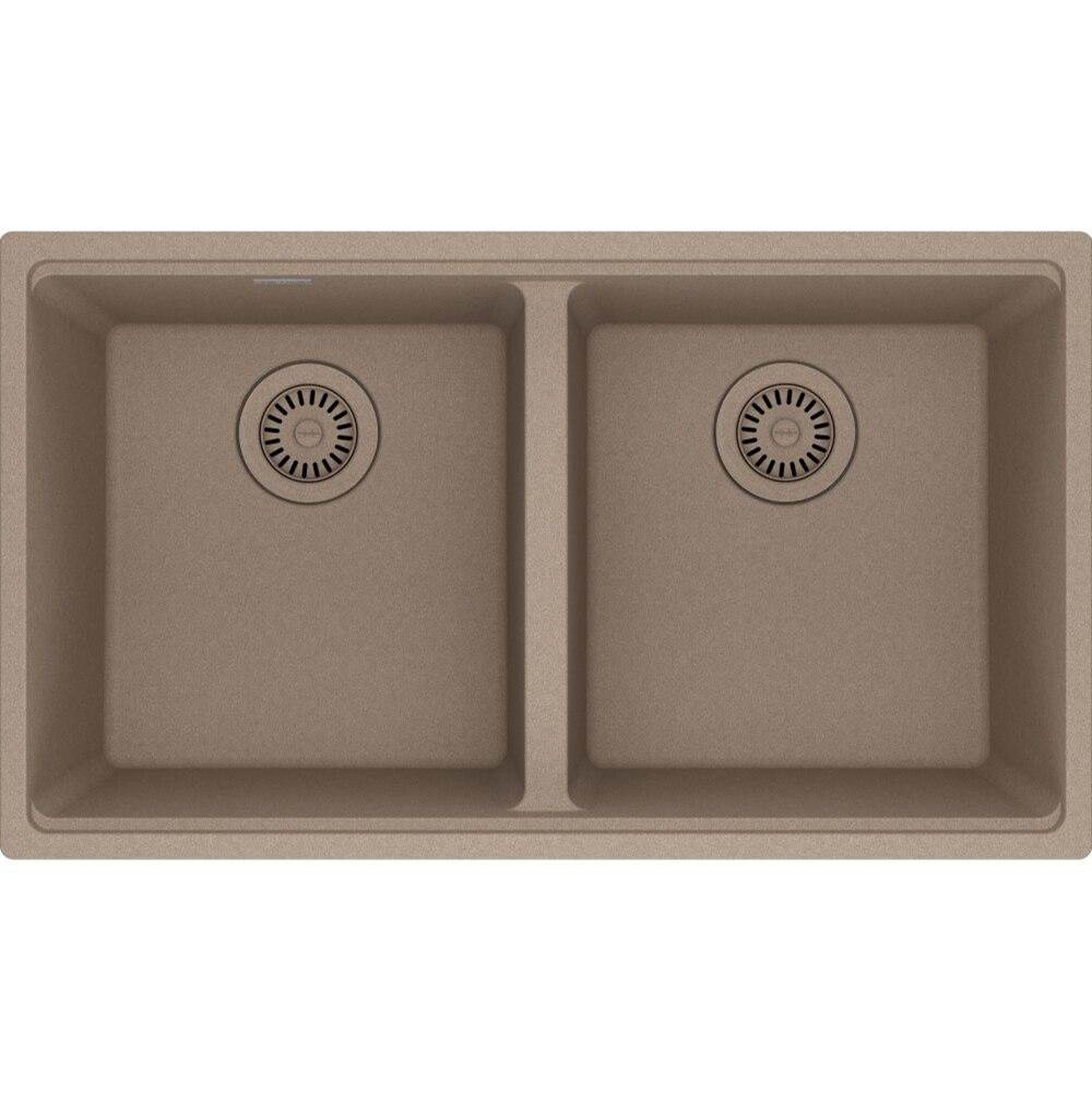 Franke Maris Undermount Granite Oyster Double 33Cab