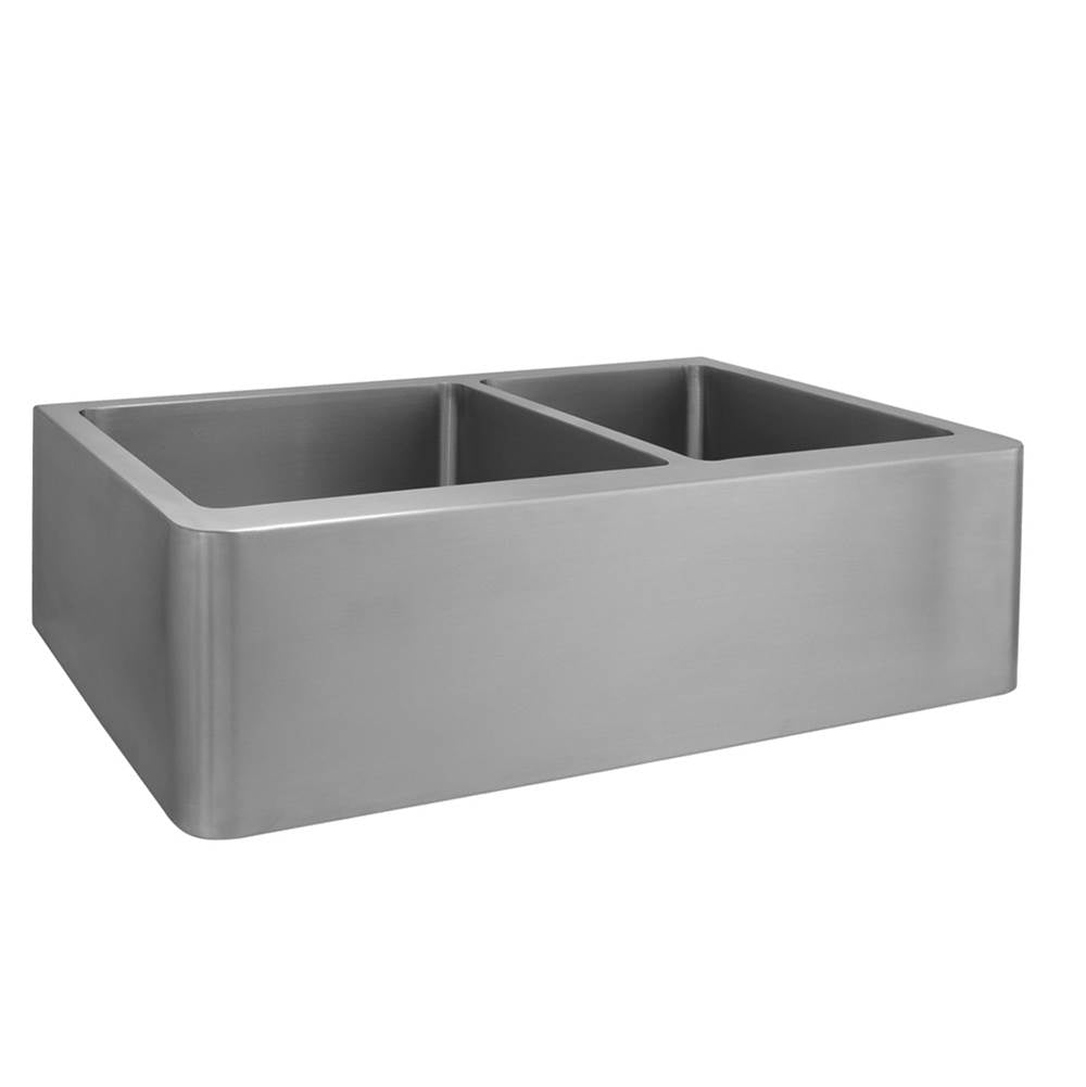Barclay Crowley 33'' Stainless Steel60/40 Dbl Bowl Farmer Sink