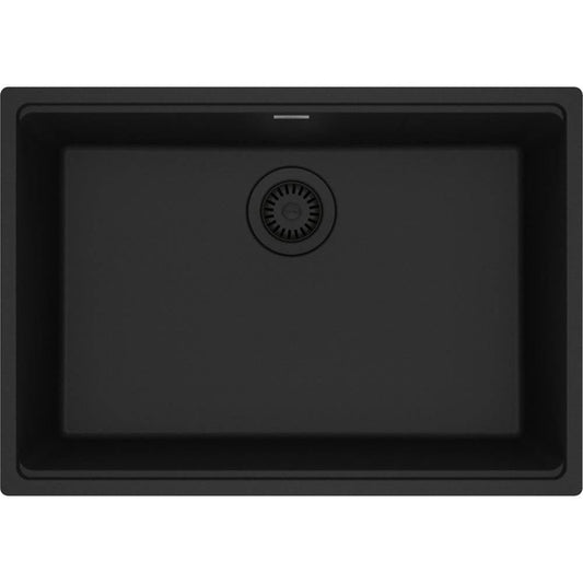 Franke Maris Undermount Granite Matte Blk Single 30Cab