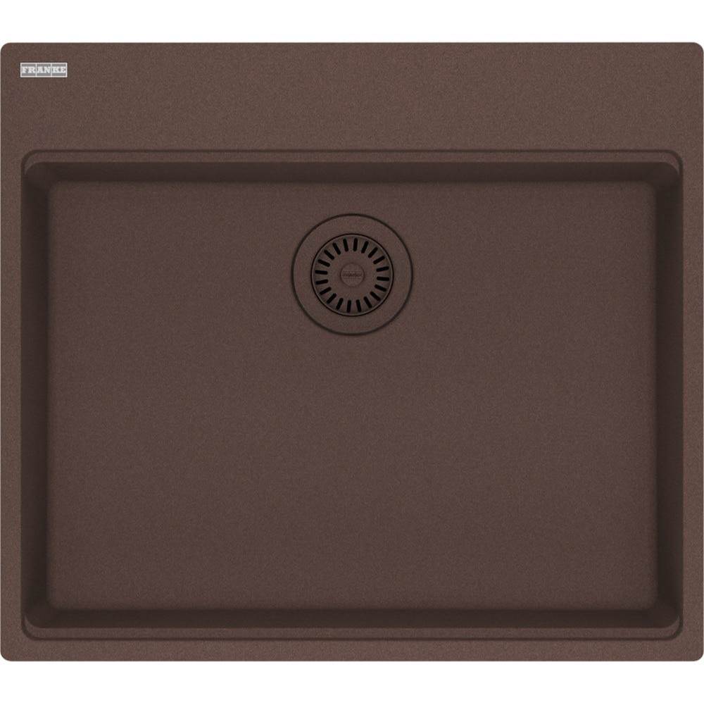 Franke Maris Topmount Granite Mocha Single 27Cab