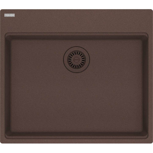 Franke Maris Topmount Granite Mocha Single 27Cab