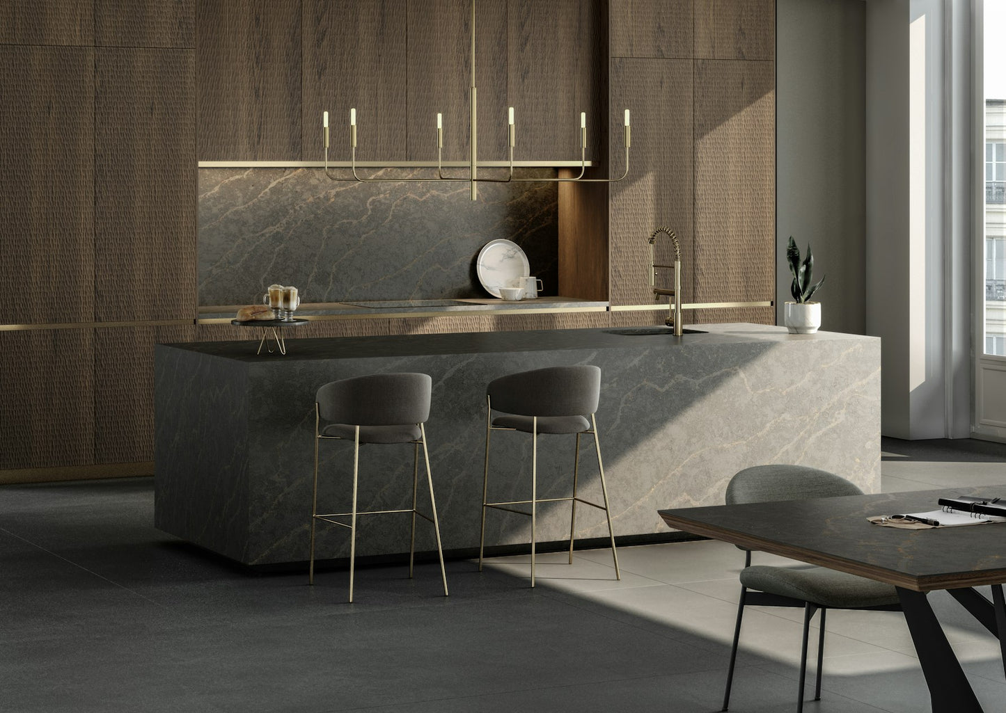 Bohemian Flame SILESTONE - LE CHIC (PLEASE CALL FOR SPECIAL PRICING)