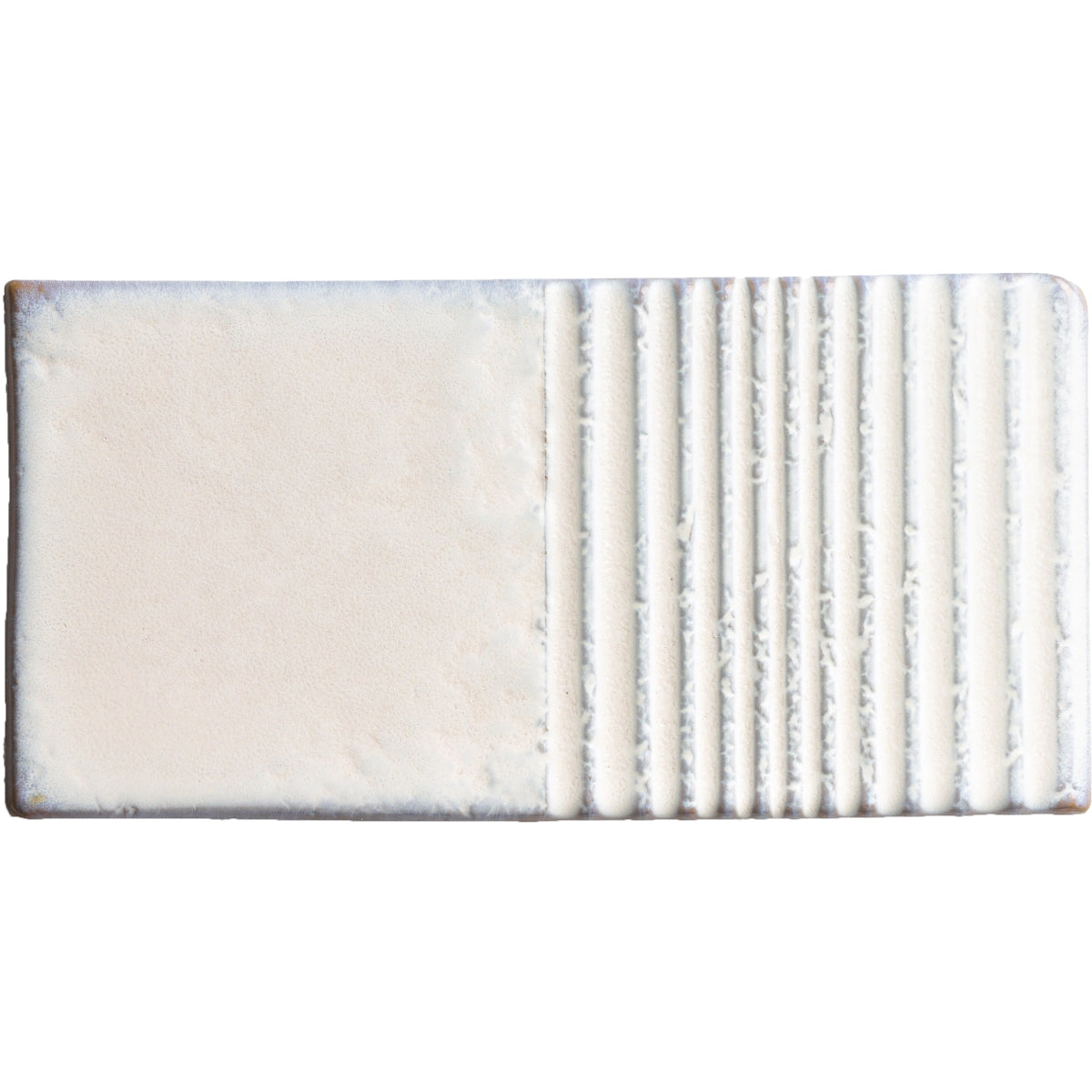 E by Emser TEXTURO - 4X8 RIFT, WHITE, GLOSSY (SALE)
