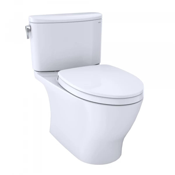 TOTO Nexus® Two-Piece Toilet, 1.28 GPF, Elongated Bowl - WASHLET®+ Connection – Cotton – MS442124CEFG#01