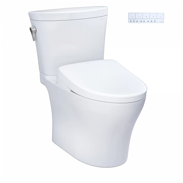 TOTO Aquia IV Arc WASHLET S7 two-piece toilet in Cotton