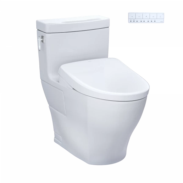 TOTO Aimes WASHLET S7 one-piece toilet in Cotton