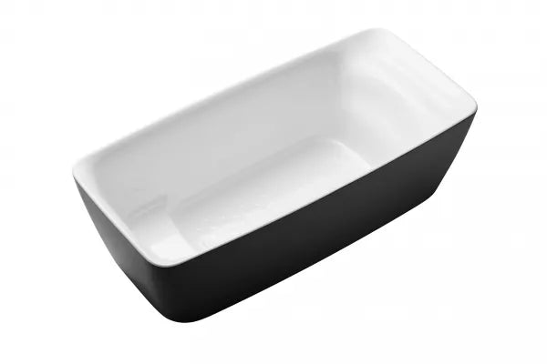 TOTO PJY1724PWEU — Matte Black and Gloss White Made to Order (MTO)