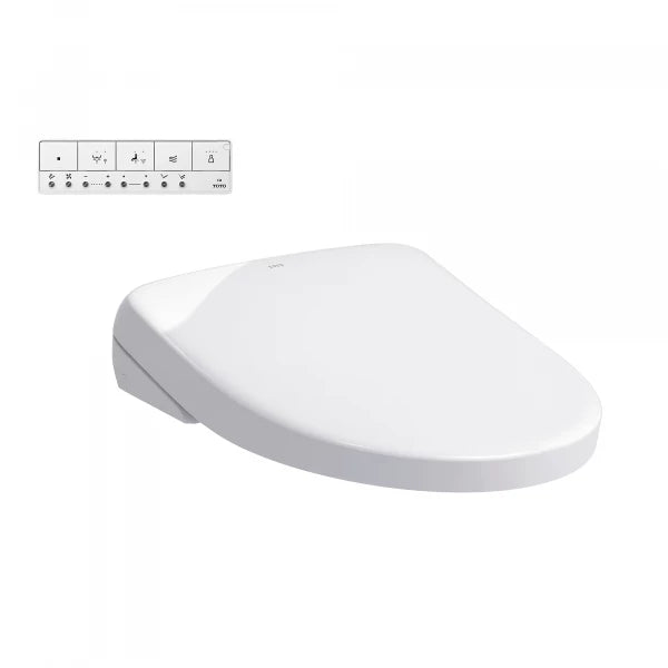 TOTO WASHLET® S7A (Contemporary) Elongated Bidet Seat — Cotton