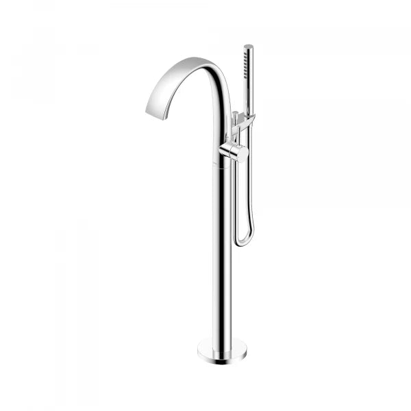 TOTO ZN Freestanding Tub Filler — Polished Chrome