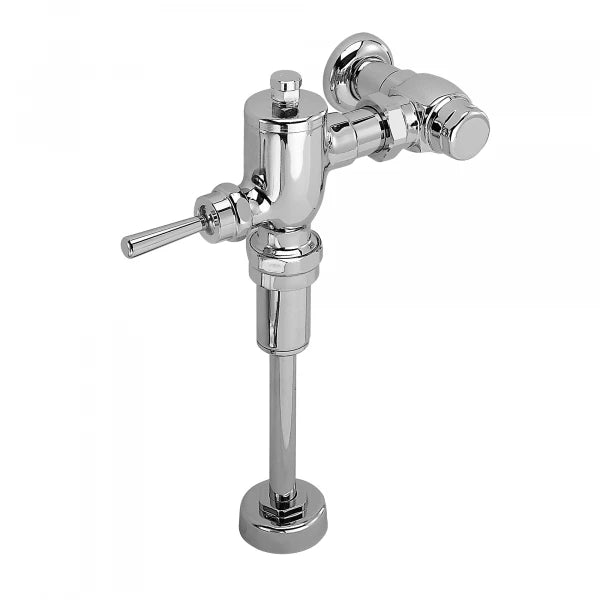 TOTO Urinal Flushometer Valve, 0.5 GPF, Exposed - 3/4" V.B. — Polished Chrome