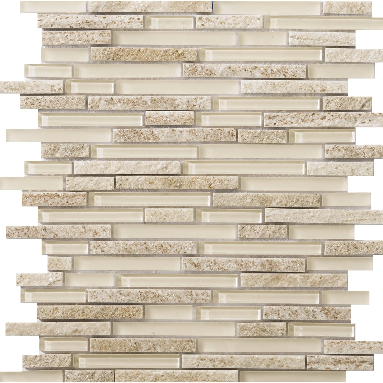 EMSER LUCENTE - 12X13 LINEAR STONE & GLASS BLEND, SERVOLO (SALE)
