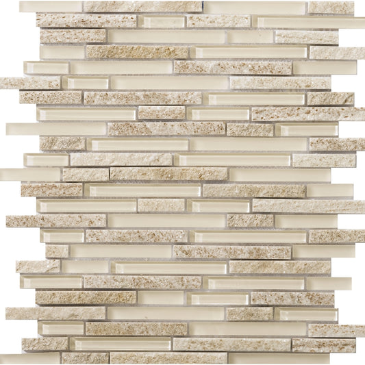 EMSER LUCENTE - 12X13 LINEAR STONE & GLASS BLEND, SERVOLO (SALE)