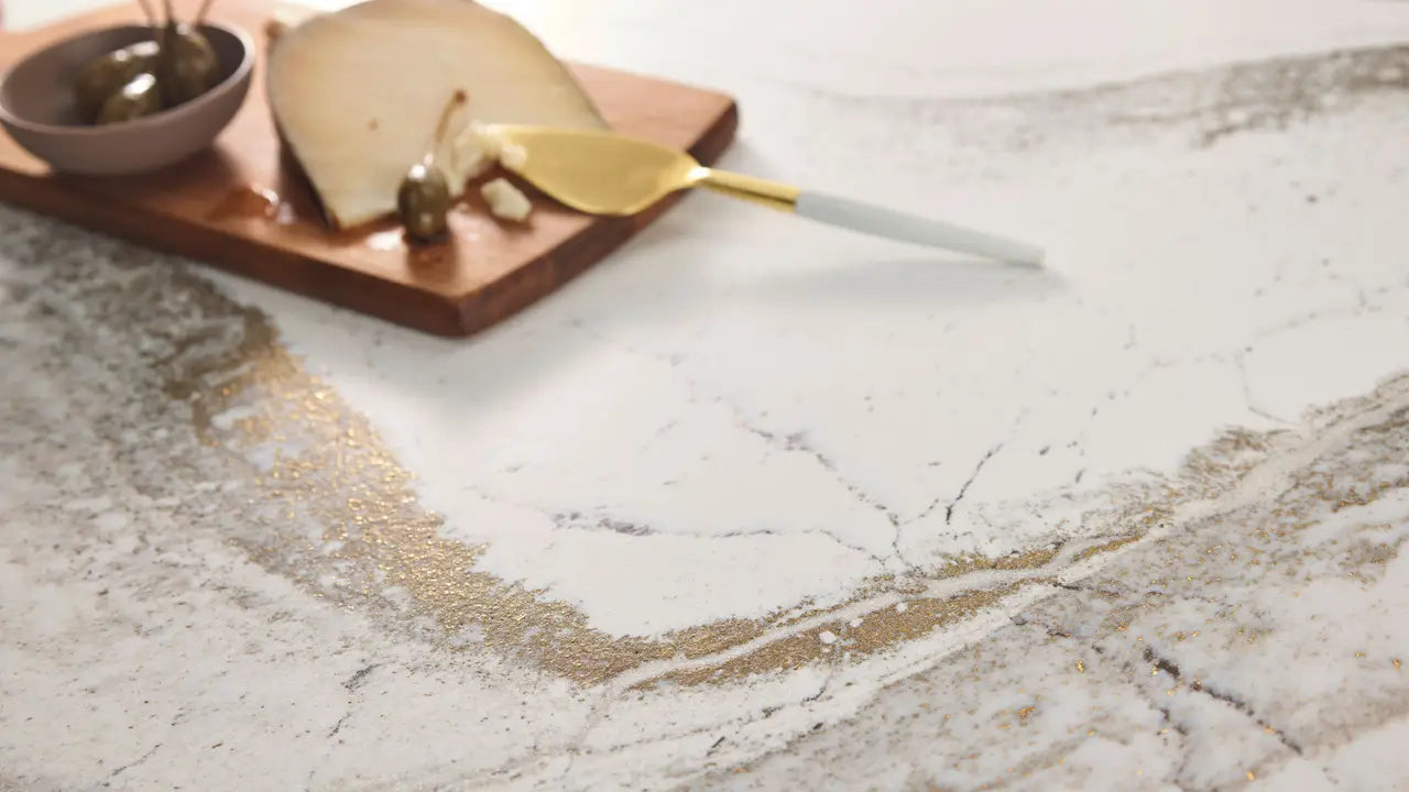 Cambria Quartz - Windsor Brass Satin Ridge (PLEASE CALL FOR SPECIAL PRICING)