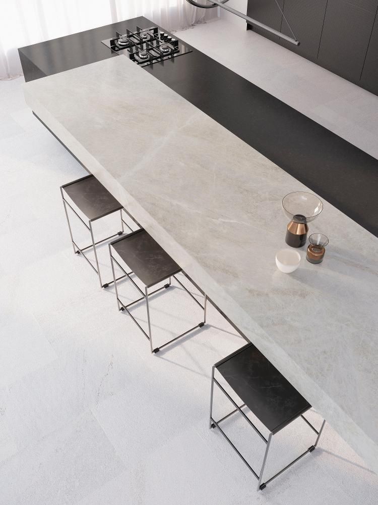 Porcelanosa Chennai White Flamed Home 16x32