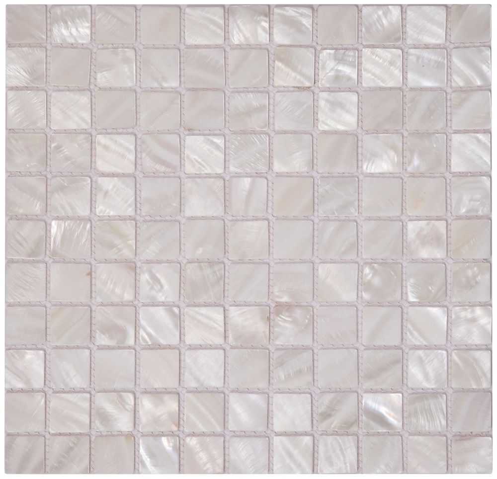 ELY Pearl White Square 11.75 x 11.75