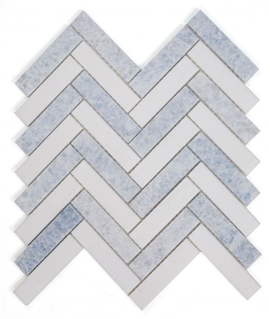 ELY Herringbone Crystal Ocean 11.25 x 11.25