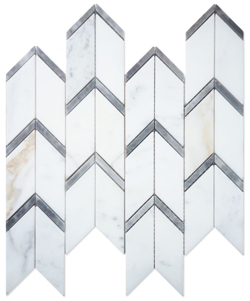 ELY Arrow Calacatta GOld 12x12.75