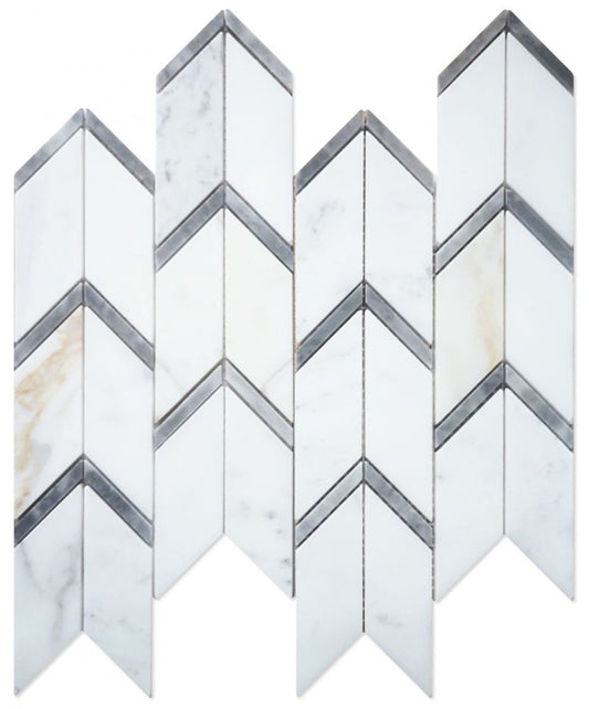 ELY Arrow Calacatta GOld 12x12.75