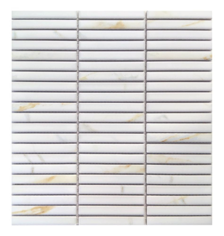 ELY Hulu Calacatta Band Matte 11.25 x 12 