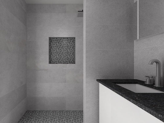 Porcelanosa Park Acero 23x23 