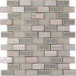 Jewel Bride Marble & Glass Mosaic (please call us for pricing)