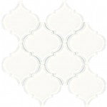 Arabesque White Frosted 10x10.5 (call for us pricing)