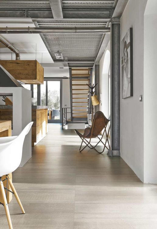 ELY Deco Wood White 10.5 x 71