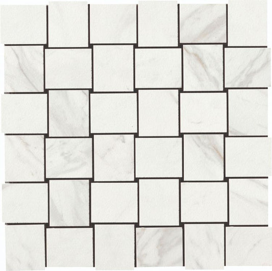 ELY Marmi Calacatta Matte Mosaic 12x12