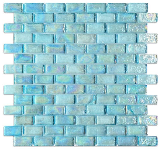 ELY Malibu Baby Blue Brick 12x12