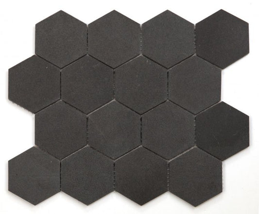 ELY Hexagon Basalt 3x3 10.25x11.75 (please call for special pricing)