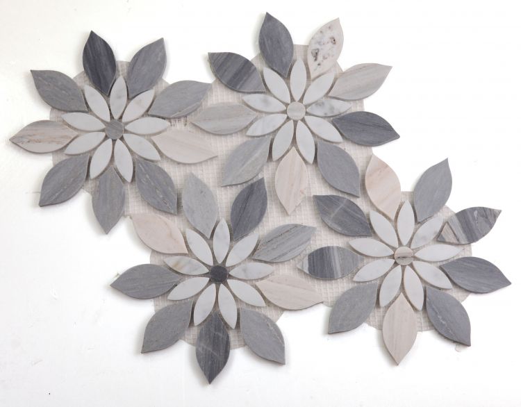 ELY Daisy Bloom Blue 11.75x13.25