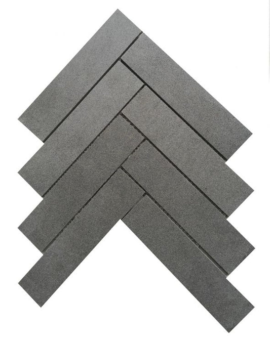 ELY Herringbone Large Basalt 11x11
