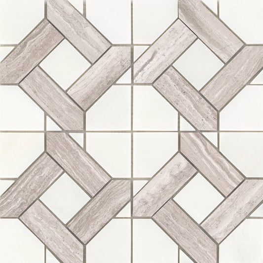 Emser Alluro Mini Manor Cream 12x12