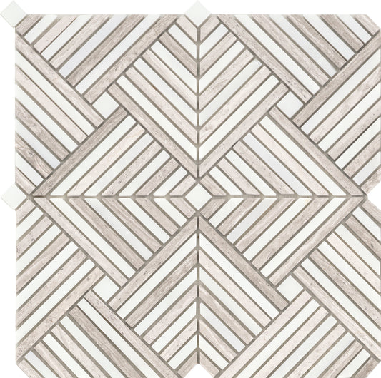 Emser Alluro Mini Palace Cream 12x12