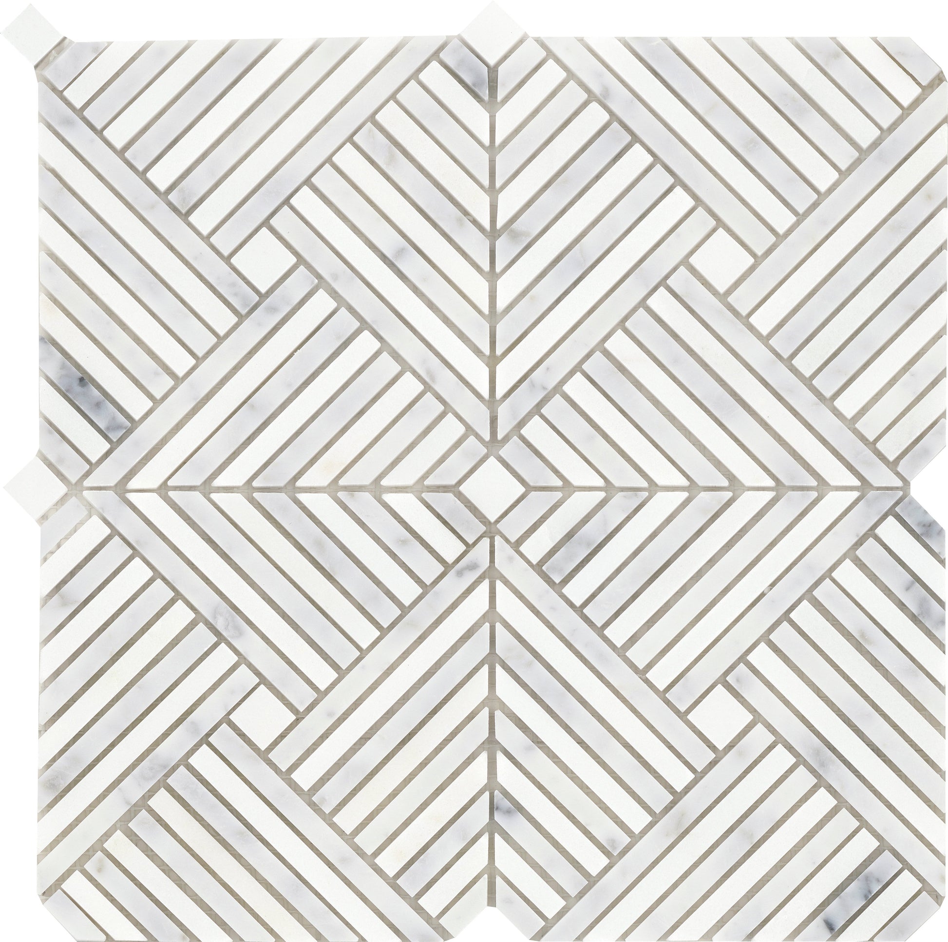 Emser Alluro Mini Palace Silver 12x12