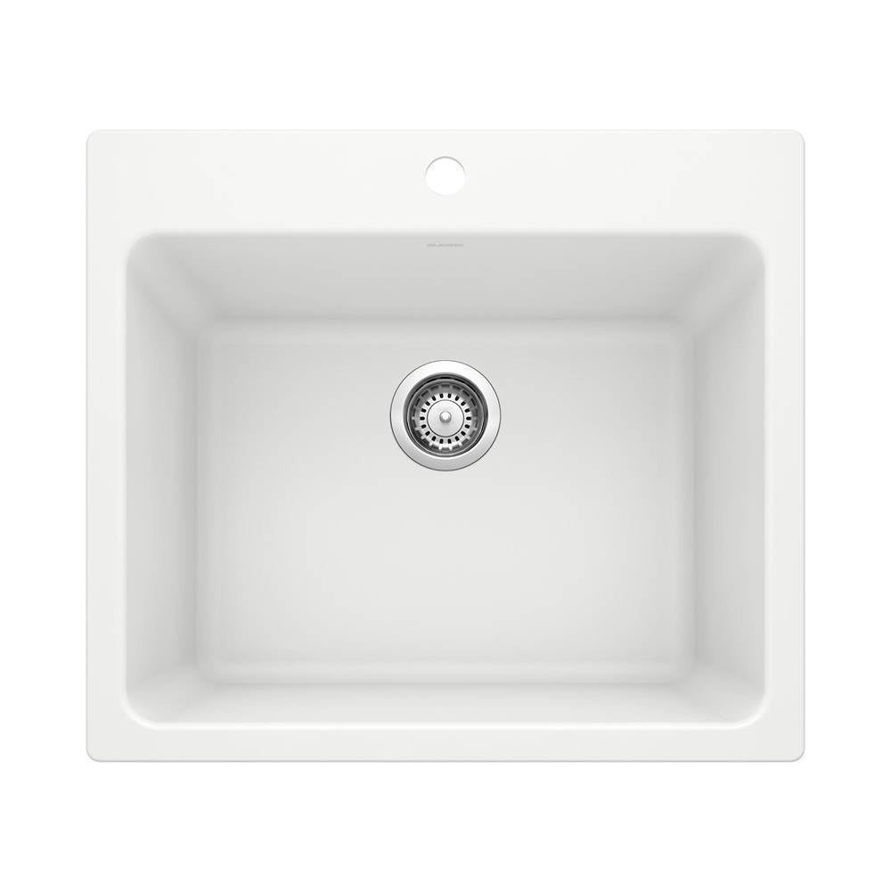 Blanco - 401927 - Liven Dual Mount Laundry Sink - White