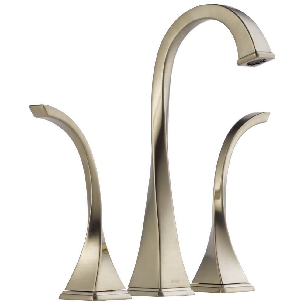 Brizo - 65430LF-BN-ECO - Virage: Two-Handle Widespread Vessel Lavatory Faucet 1.2 GPM Brushed Nickel
