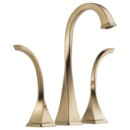 Brizo - 65430LF-GL-ECO - Virage: Two-Handle Widespread Vessel Lavatory Faucet 1.2 GPM Luxe Gold