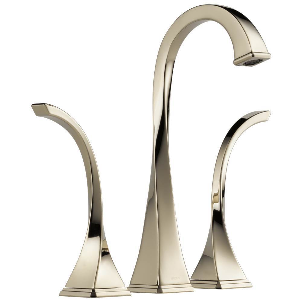 Brizo - 65430LF-PN-ECO - Virage: Two-Handle Widespread Vessel Lavatory Faucet 1.2 GPM Polished Nickel