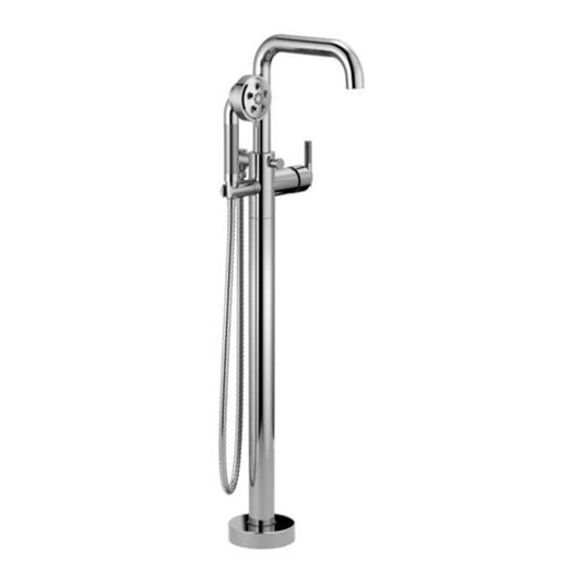 Brizo Litze: Single Handle Free Standing Tub Filler - Chrome