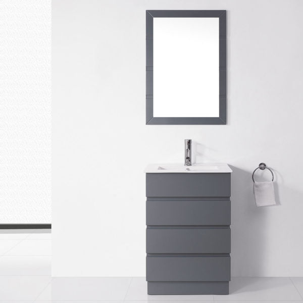 SognareBruno Vanity Grey 24"Full Set (call us for currents promotions and discounts)