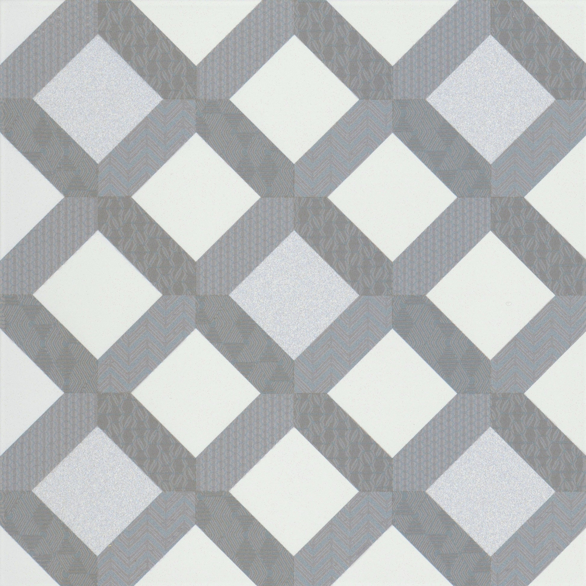 Emser Geometry Frame Gray 10x10 