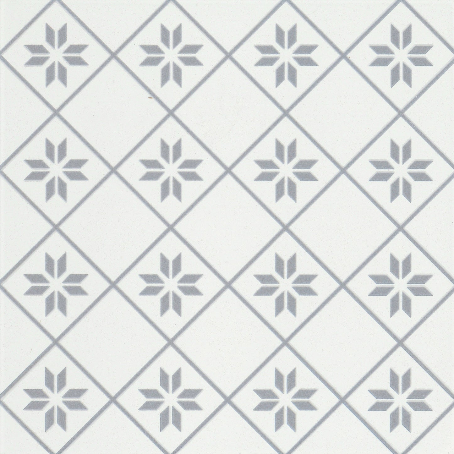 Emser Geometry Petal Gray 10x10 