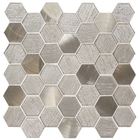 Emser Glitz Joy Hexagon 12x12 