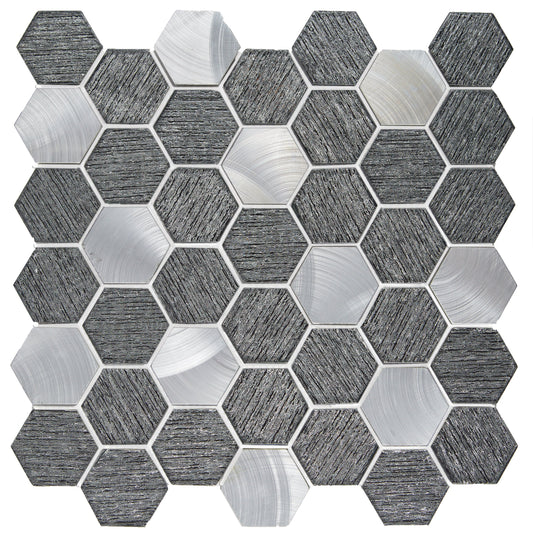 Emser Glitz Value Hexagon 12x12