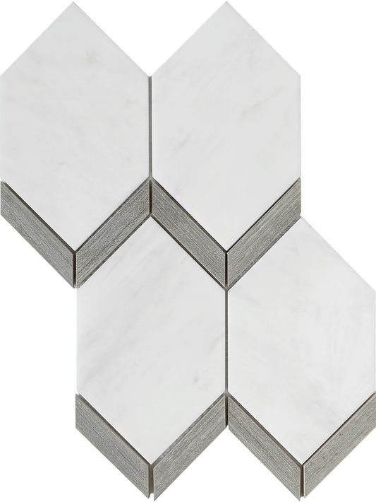 Emser Intrigue Picket Gray 11x15 