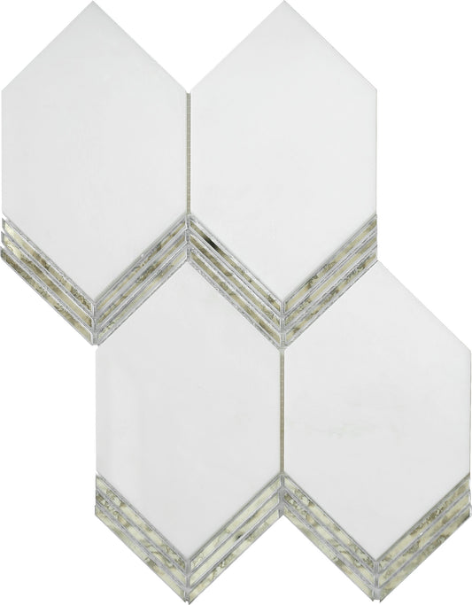 Emser Intrigue Picket Mirror 11x12 