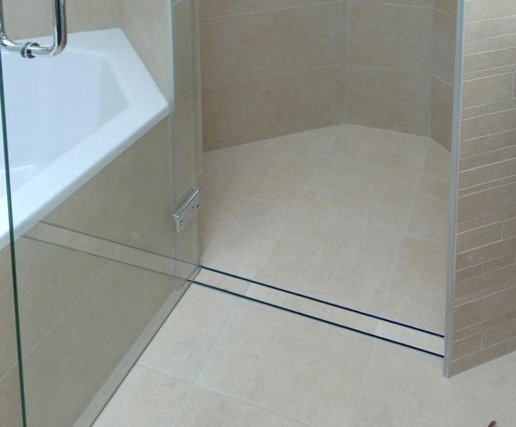 Designer Shower Linear Drain - Tile Insert Series