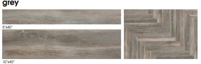 Cerdomus Kora Grey Porcelain Wood Look Tile  (Made In Italy) Call us for special pricing!