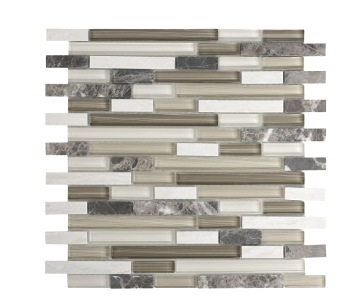 Elysium Milano World Emperador 12"x12" Mosaic